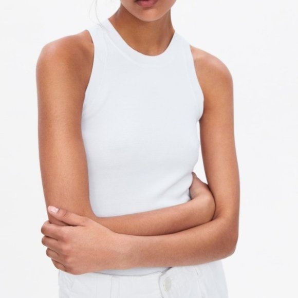NWT ZARA LIMITED EDITION RIBBED KNIT SLEEVELESS TANK - Picture 9 of 16
